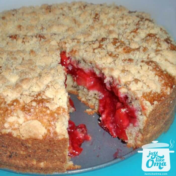 Grandma's Plum Streuselkuchen is a delicious journey down memory lane