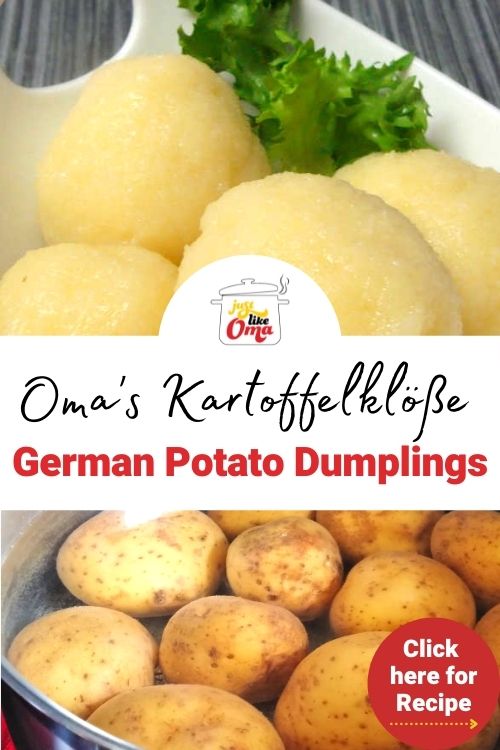 Super yummy and fun to make! German Potato Dumplings!
