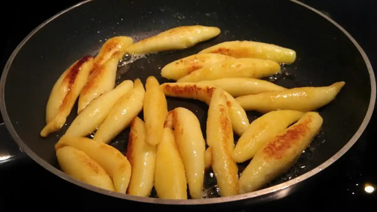 Potato noodles, made from scratch