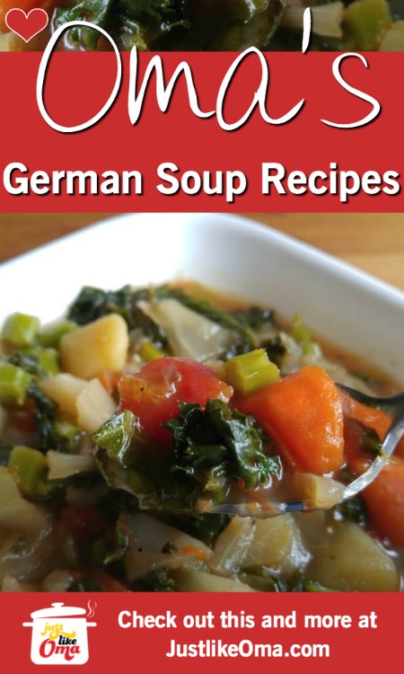 Make Soups just like Oma!