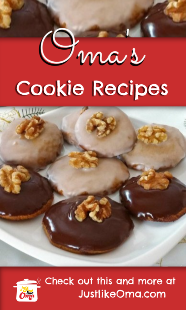 Oma's cookie recipes are sure to impress.