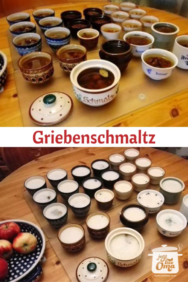 Jan's recipe for making Schmaltz, just like they have in Germany.