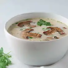 Cream Of Mushroom Soup (Cremige Champignonsuppe)