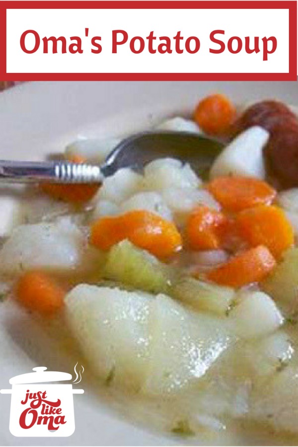 Homemade Potato Soup Made Just Like Oma