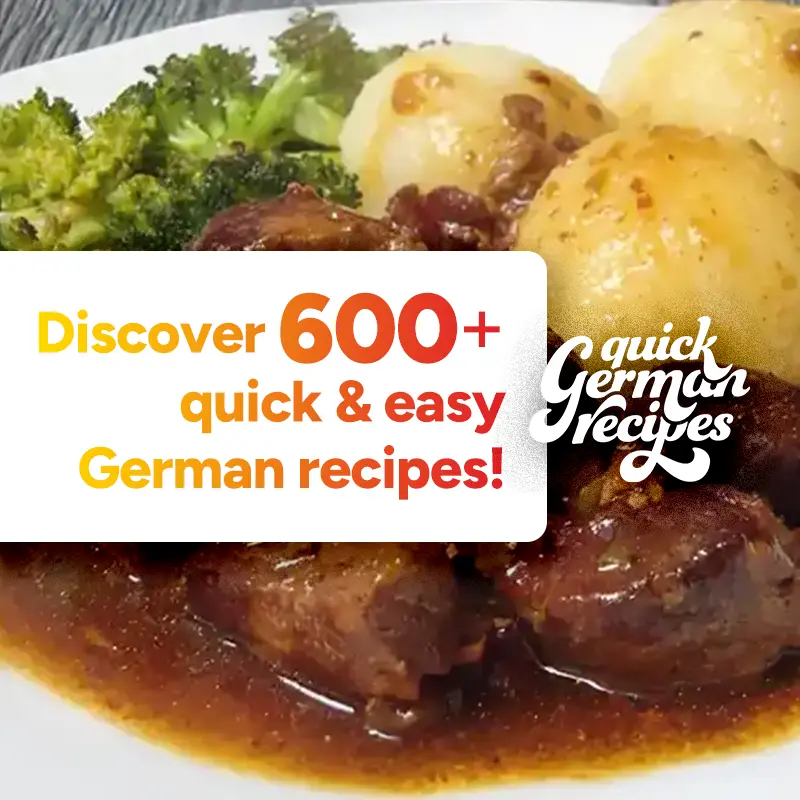 Over 600 easy German recipes!