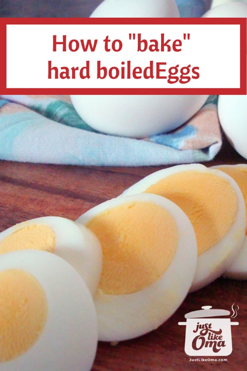 Sliced Hard-boiled eggs! Made just like Oma!