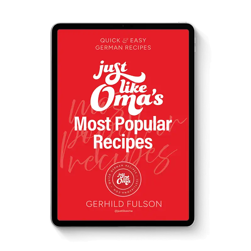 Just Like Oma's Most Popular Recipes cookbook - ebook Just Like Oma's Most Popular Recipes cookbook - ebook