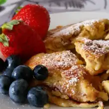 "torn" Pancakes (Kaiserschmarrn)