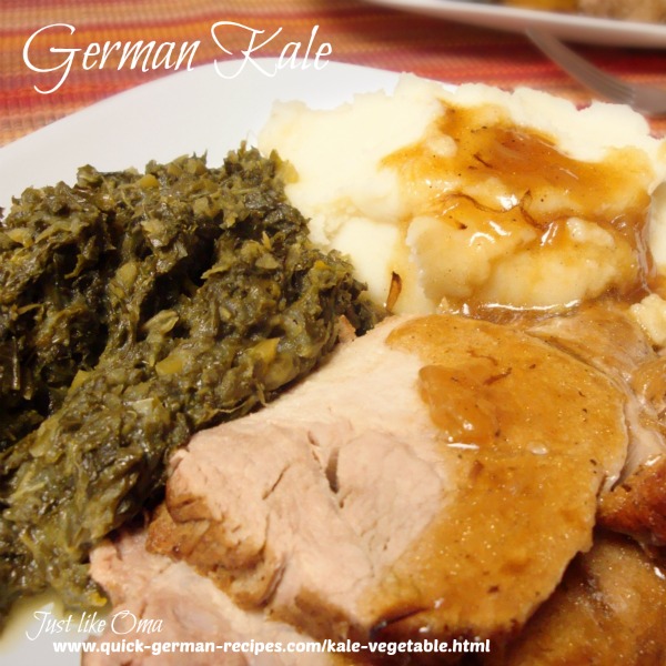 This hearty meal of kale mixed with mashed potatoes!