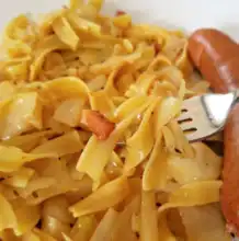 Cabbage & Noodles (Kraut Flecken)