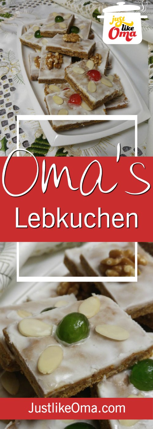 German Lebkuchen Recipe – Oma&amp;#39;s Easy Christmas Gingerbread Bars.