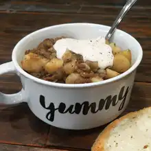Leek and Lentil Stew (Linsentopf mit Lauch)