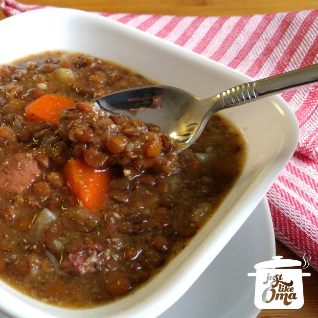 Oma's Lentil Soup