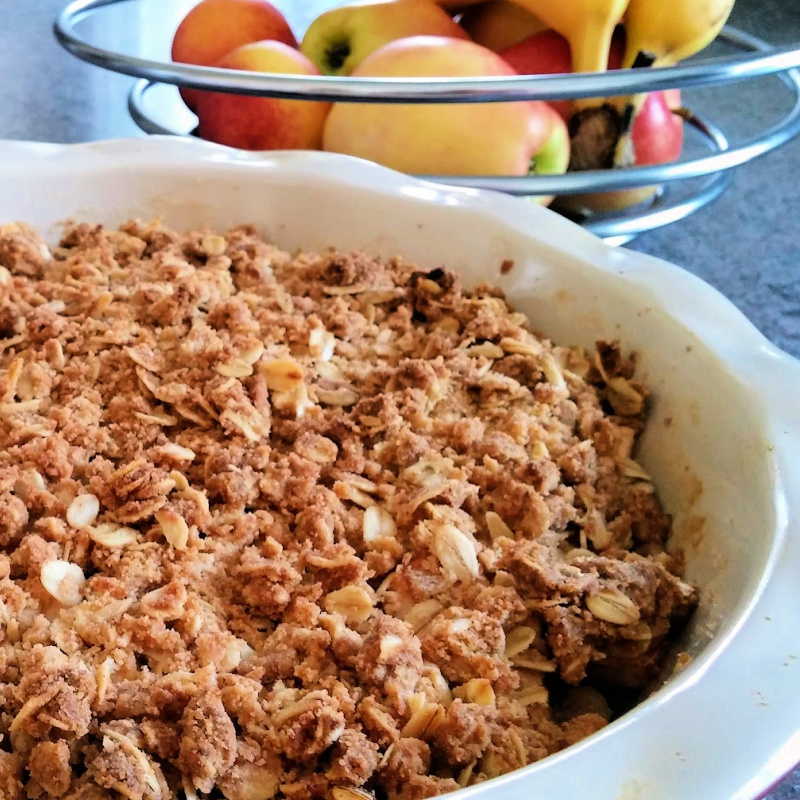 Germanized Apple Crisp
