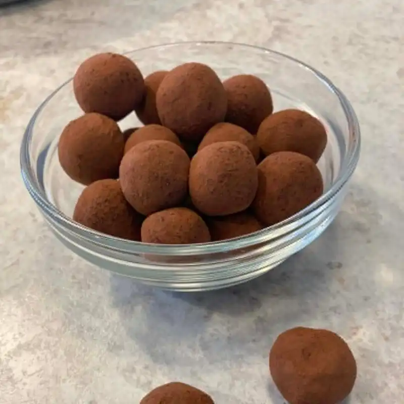 Enjoy! German Marzipan Potatoes Finished