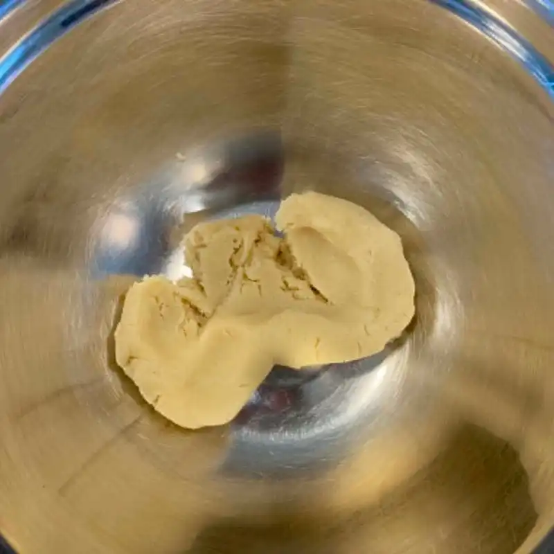 Place marzipan in a bowl German Marzipan Potatoes Step 1