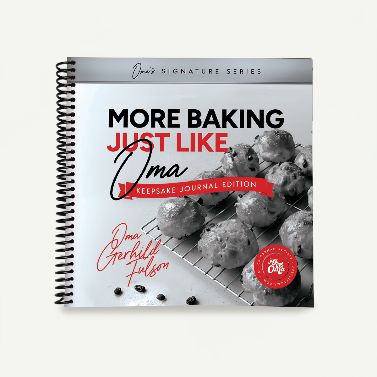 MORE Baking Just Like Oma cookbook