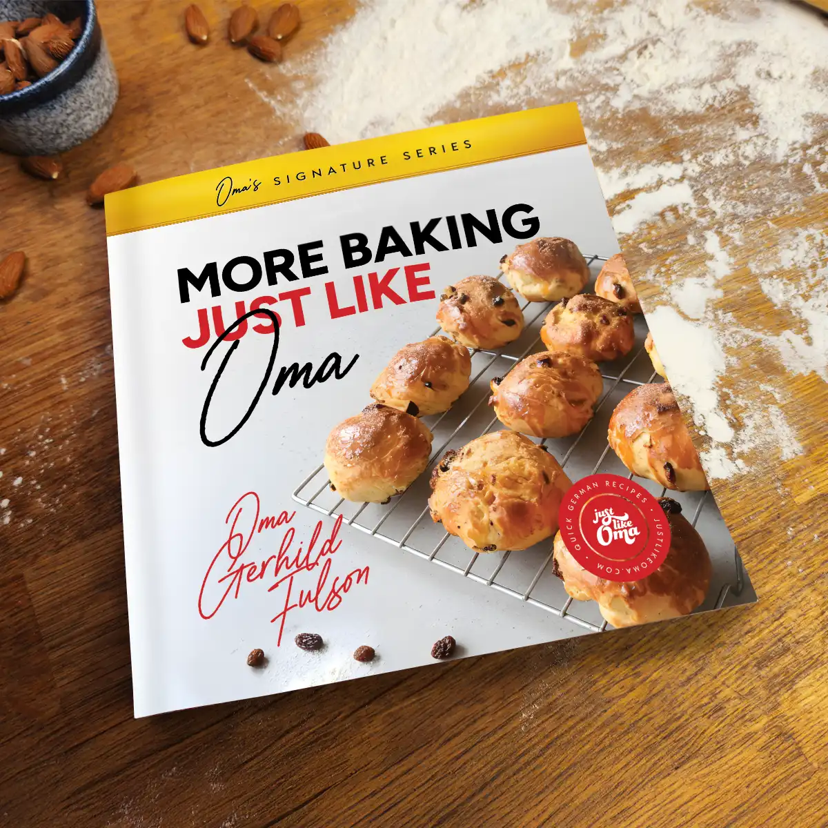 MORE Baking Just Like Oma cookbook MORE Baking Just Like Oma cookbook