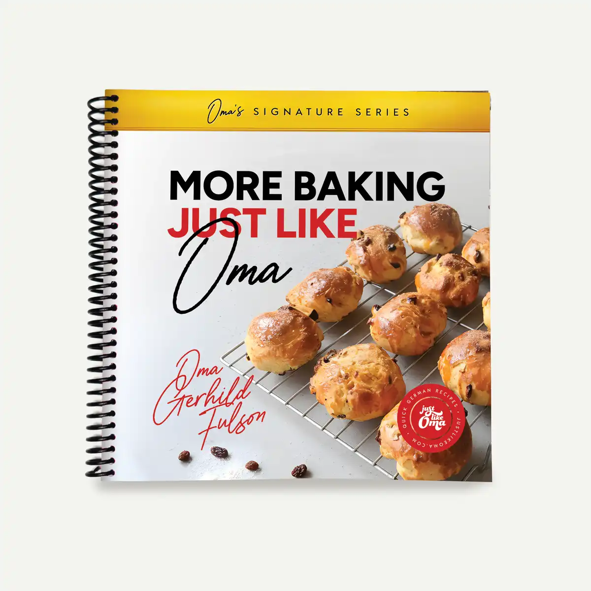MORE Baking Just Like Oma cookbook