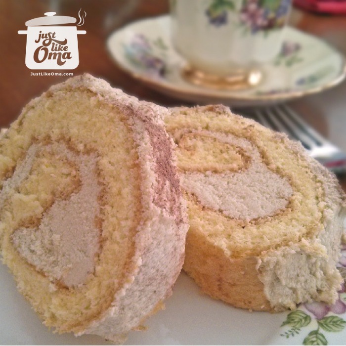 Melania's Buttercream-filed cream rolls