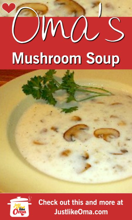 Mutti's delicious "Homemade" mushroom soup!