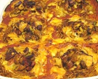 "Noodle Nests" - easy pasta casserole recipe