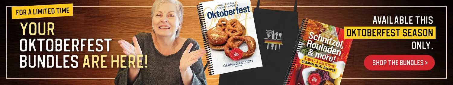 Oktoberfest cookbook desktop ad