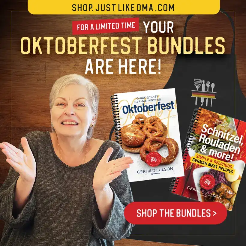 Oktoberfest cookbook mobile ad