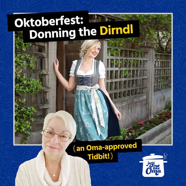 Oktoberfest - Donning the Dirndl