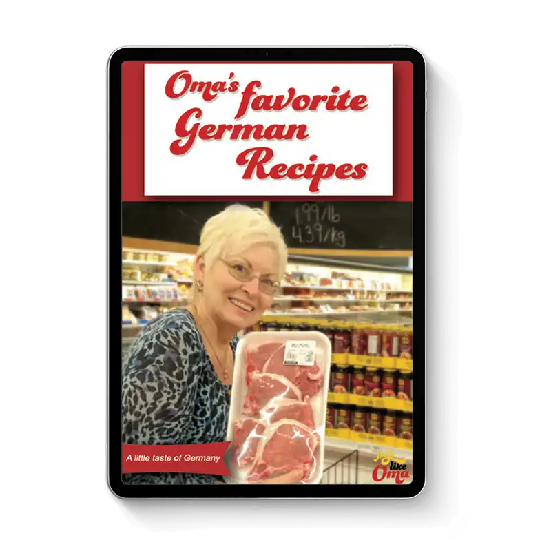 Oma's Favorite German Recipes cookbook - ebook Oma's Favorite German Recipes cookbook - ebook