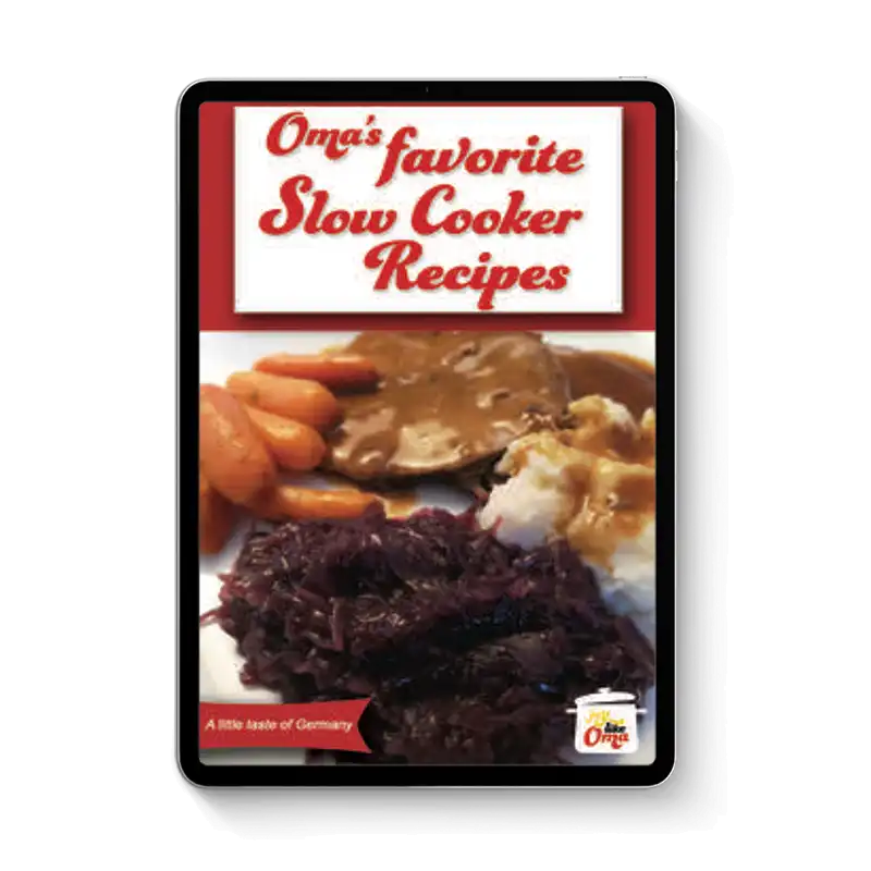 Oma's Favorite Slow Cooker Recipes cookbook - ebook Oma's Favorite Slow Cooker Recipes cookbook - ebook