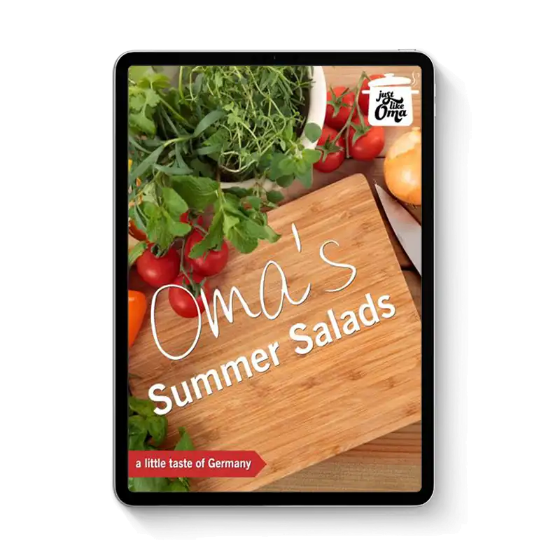 Oma's Summer Salads cookbook - ebook Oma's Summer Salads cookbook - ebook