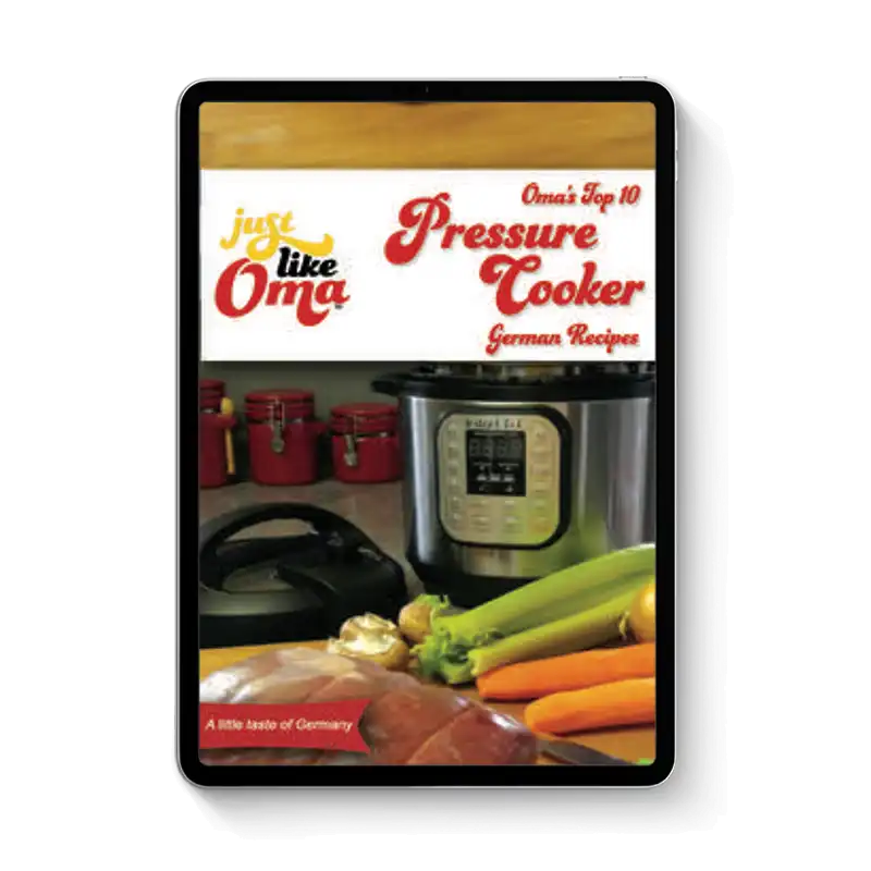 Oma's Top 10 Pressure Cooker German Recipes cookbook - ebook Oma's Top 10 Pressure Cooker German Recipes cookbook - ebook