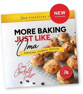 MORE Baking Just Like Oma cookbook