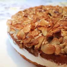 Bee Sting Cake (no yeast) (Bienenstich)