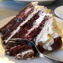 Easy Black Forest Cake (Schwarzwälder Kirschtorte)