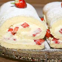 Cream Roll (Biskuitrolle)
