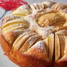Apple Cake (Versunkener Apfelkuchen)