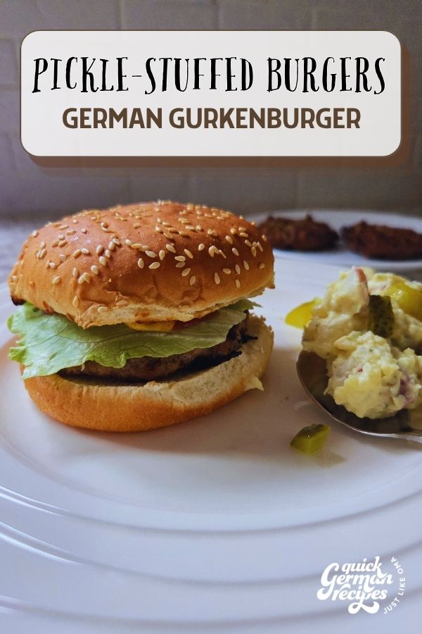 Pickle stuffed burgers PIN