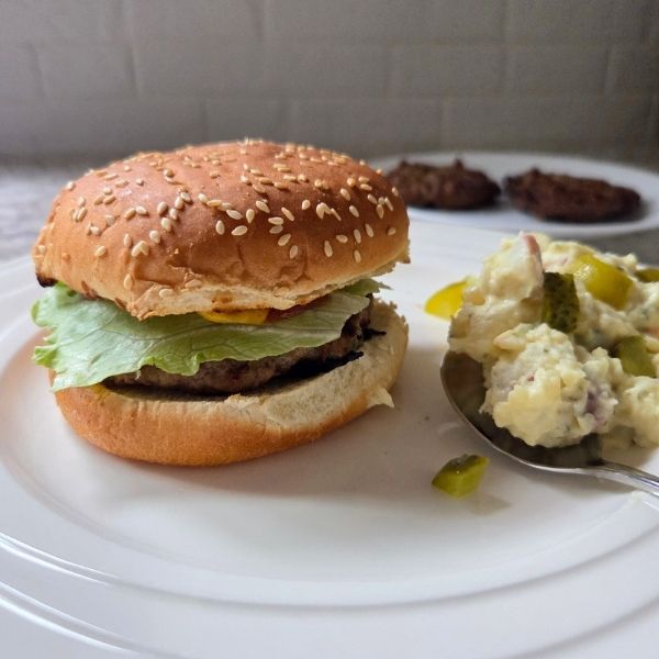 Pickle stuffed burgers