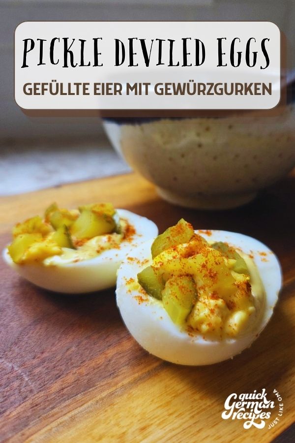 Pickle Deviled Eggs PIN