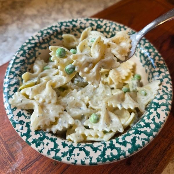 Pickle pasta salad