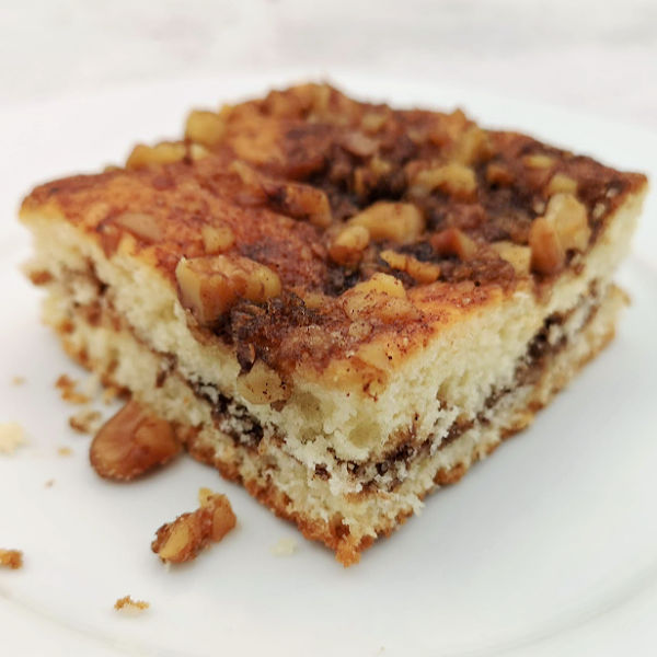 Traditional German Coffee Cake Recipe Omas ZimtKaffeekuchen Rezept.