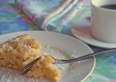 Pineapple Cake - moist deliciousness!