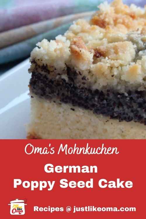 My Mutti's German Poppy Seed Cake