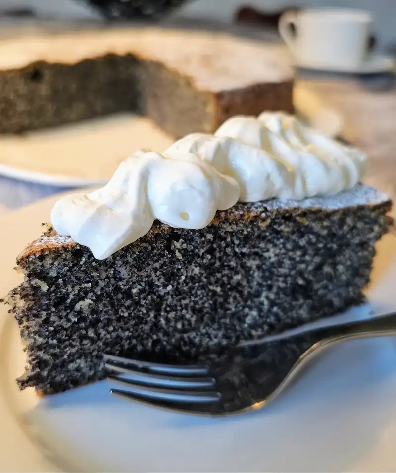 German poppy seed cake pin