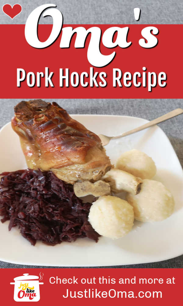 Oma's Schweinshaxe How to make Pork Hocks