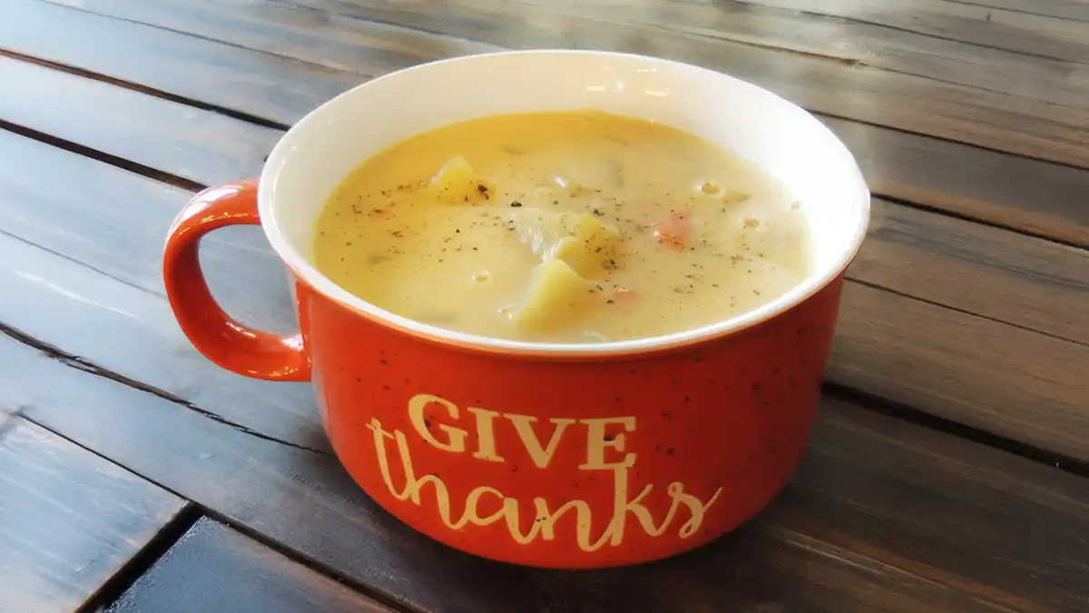 Potato Soup with Pepper