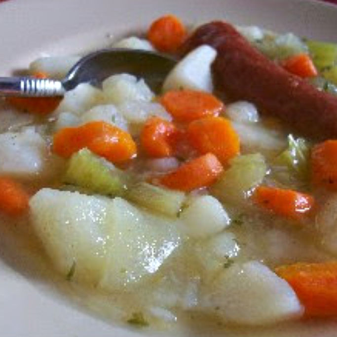 Traditional German Potato Soup