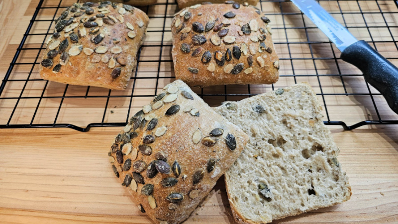 Pumpkin Seed Rolls